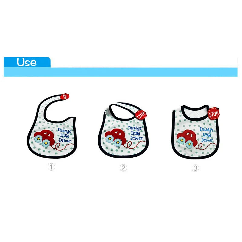 Stylish baby bibs for teething and drooling