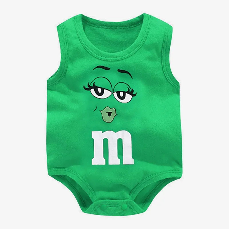 Newborn Letter Print Bodysuit
