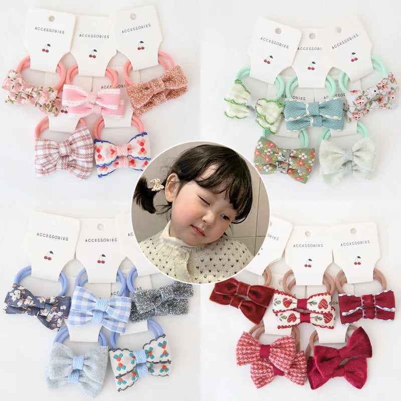 Charming girls hair accessory with a cute bow design
