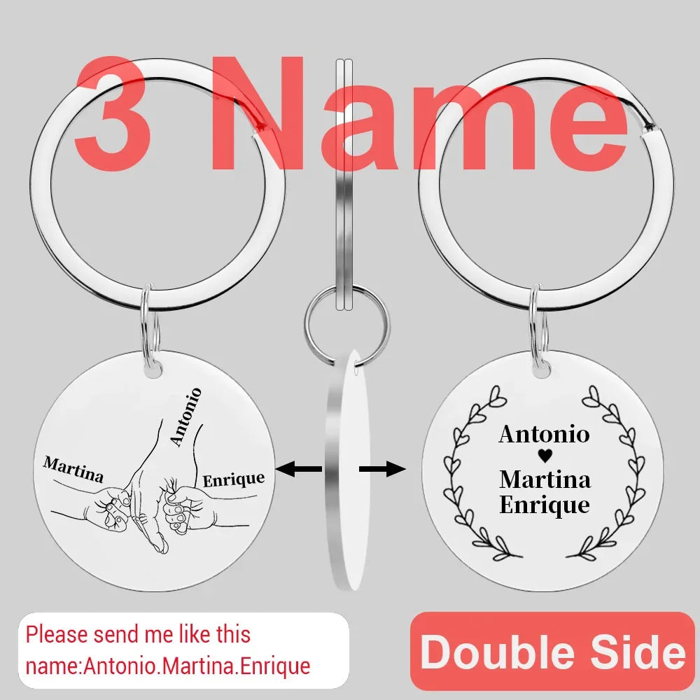 Personalized Love Keychain