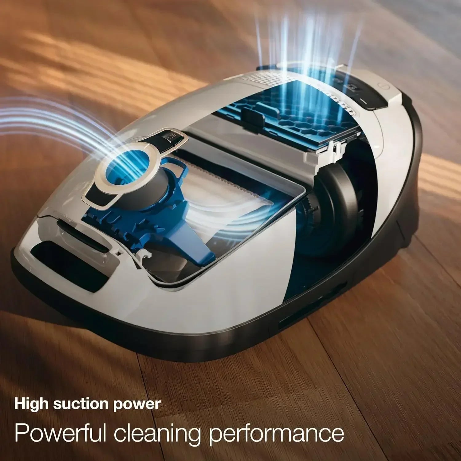 Classic C1 Miele vacuum cleaning hardwood floor
