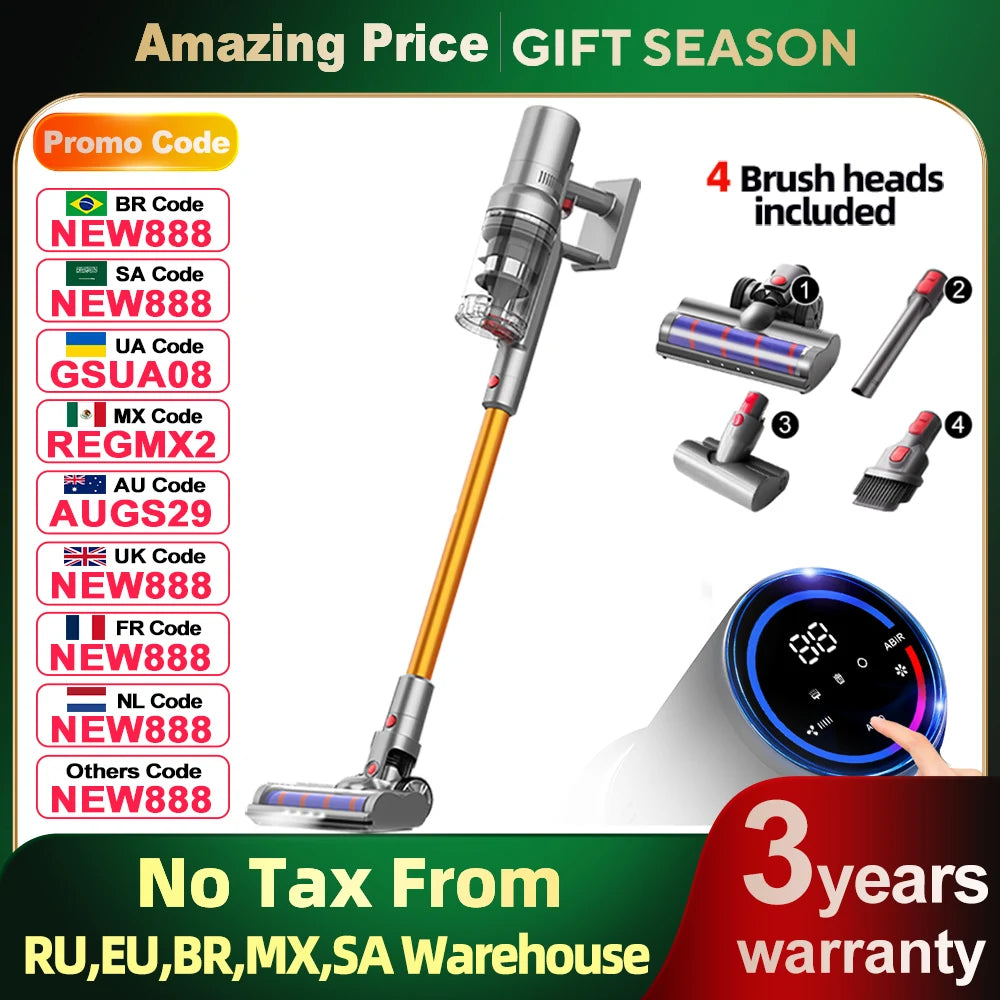 Portable handheld vacuum by ABIR for small messes