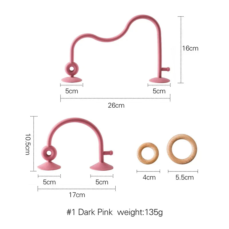 Wood Silicone Baby Teether