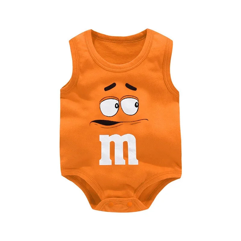 Cute letter printed onesie for newborns