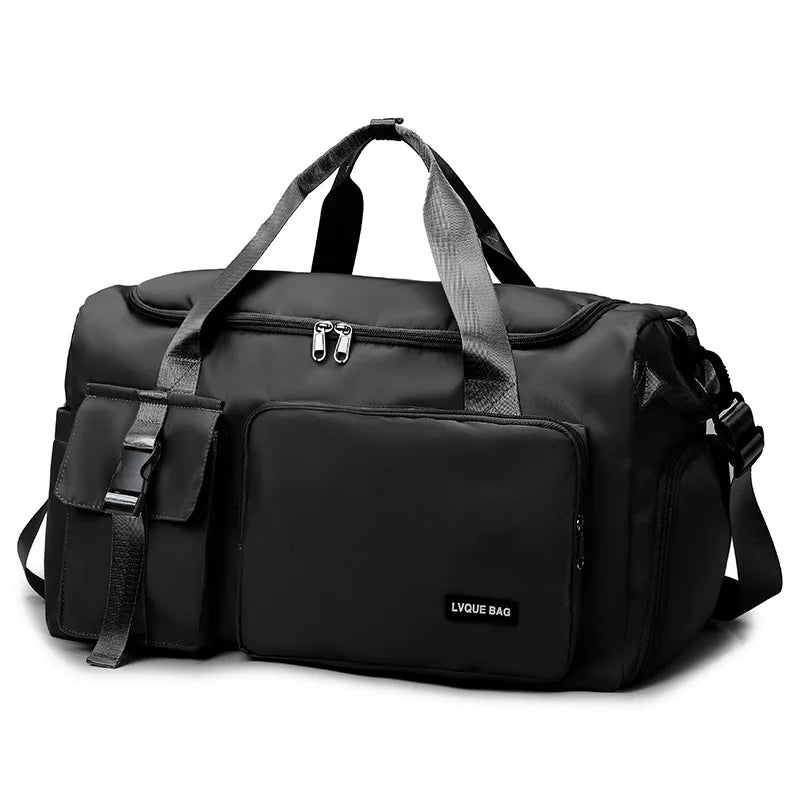 waterproof duffel bag with trolley sleeve