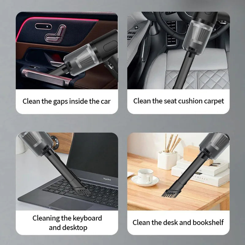Compact handheld vacuum cleaner for your car by Xiaomi Youpin.