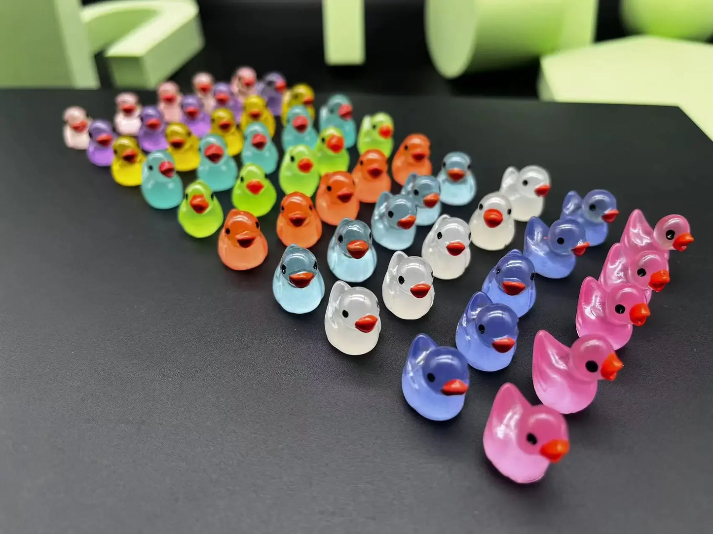 50PCS Luminous Mini Ducks