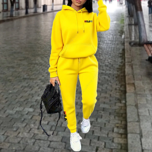 Women's Tracksuit Hoodies |2PCS Suit Winter Sports Outfits
