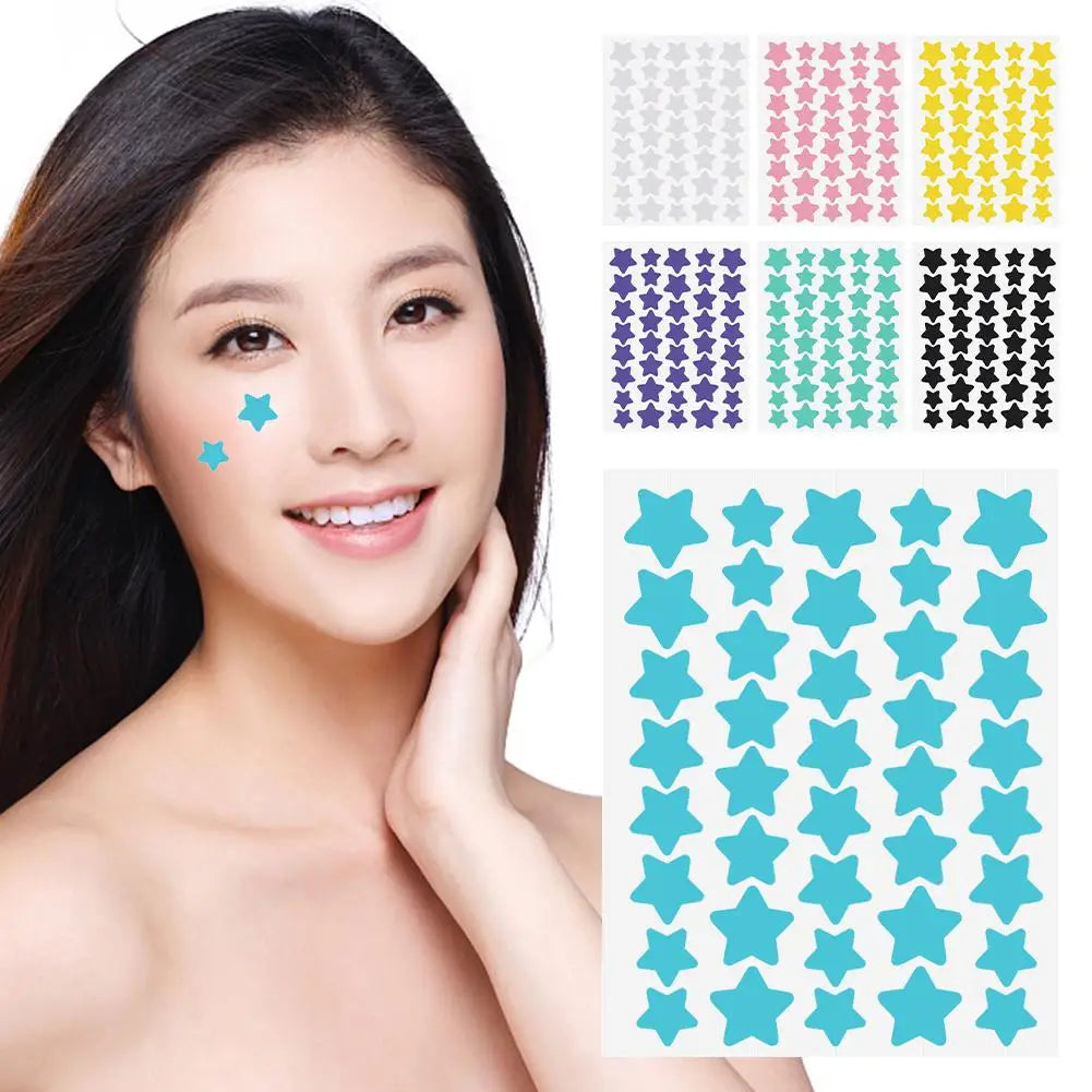 Hydrocolloid acne spot patches for blemish treatment