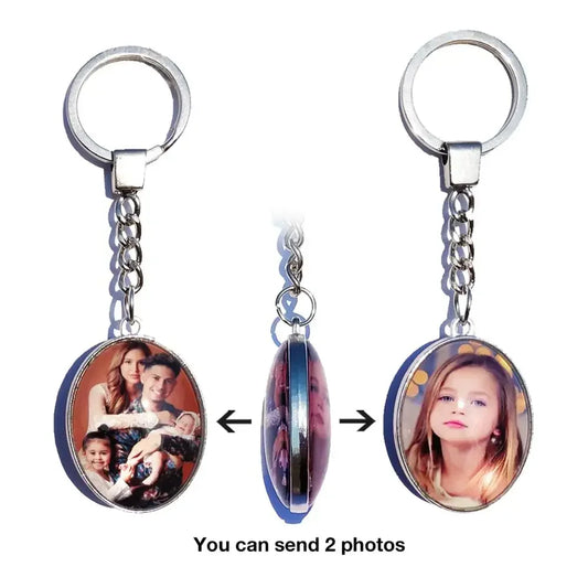 Unique gift idea – double-sided photo keychain