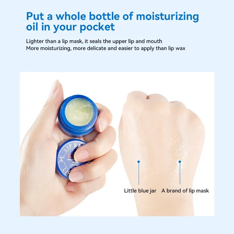 Nourishing melanin lip balm and brightening mask