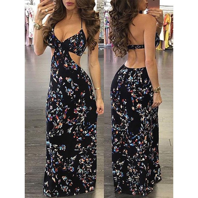 Summer Women Boho Style Long Maxi Dresses