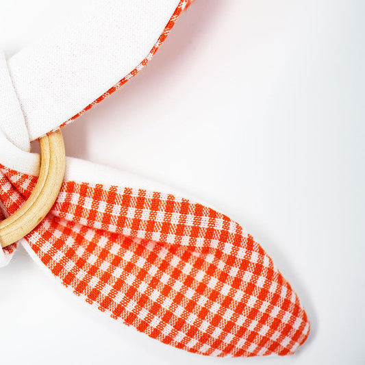 Organic Cotton Teething Ring - Vichy