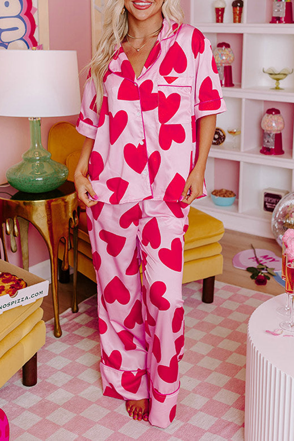Cute and romantic Valentine’s Day outfits for babies, kids, and couples.