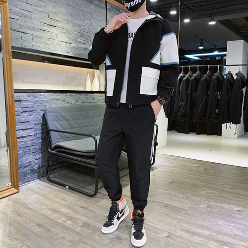  Men's Two-Piece Tracksuit