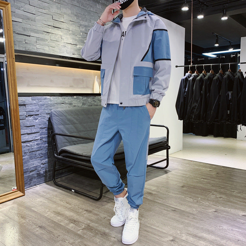  Korean Men's Two-Piece stylish Tracksuit