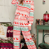 White Christmas Pajama Set