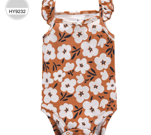 TinyJoy™ – Summer Cotton Romper Set for Baby Girls