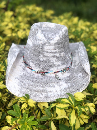 handmade cowgirl hat summer beach style