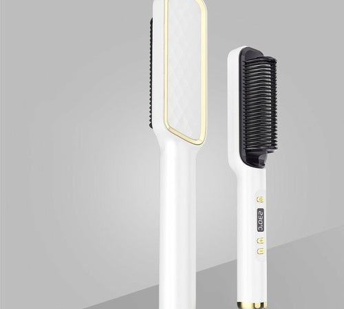 Hair Straightener Brush Electric Hot Comb Anti-scalding