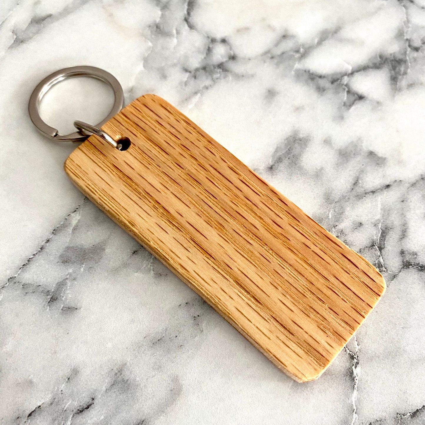personalized wooden keychain custom engraving