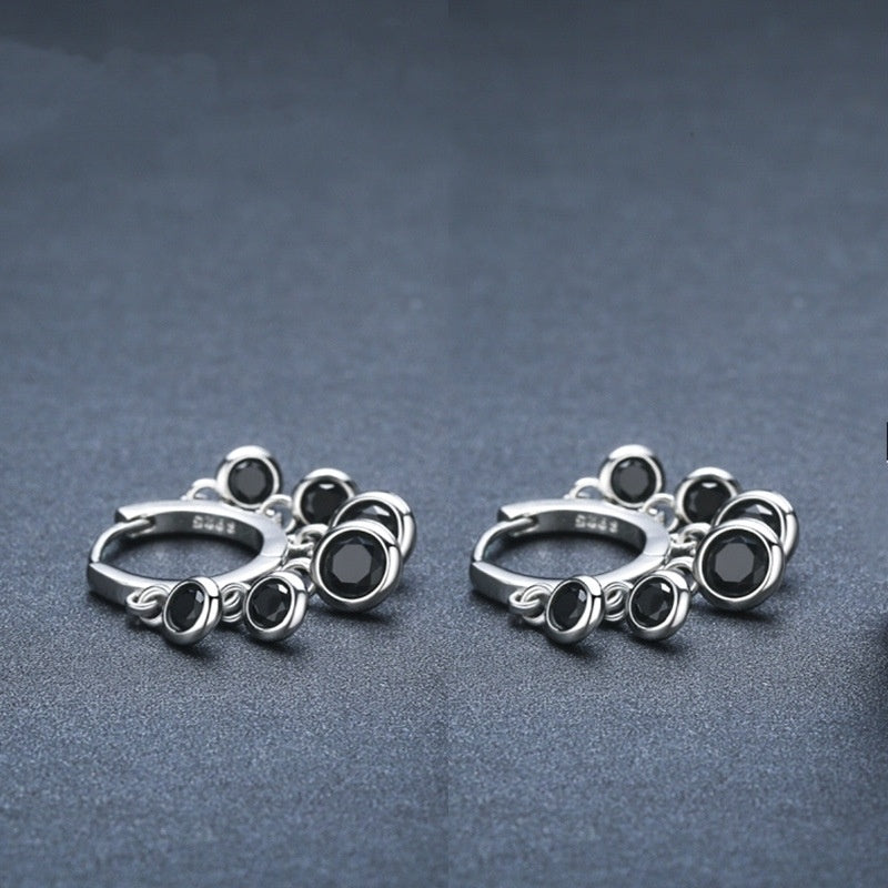 Light Luxury Tassel Zircon Fashion Earrings