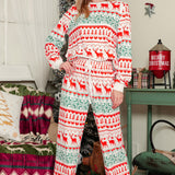 White Christmas Pajama Set