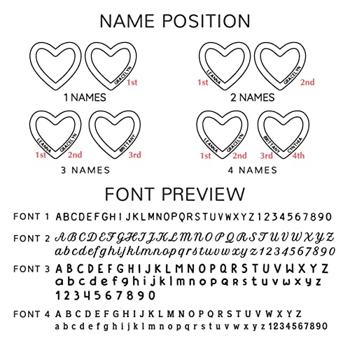 custom engraved bracelet for grandma