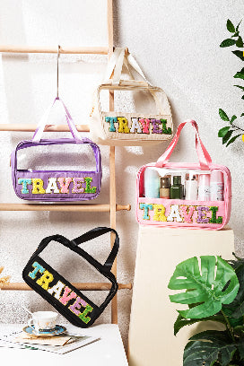 Durable and stylish travel makeup organizer bag
