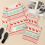 White Christmas Pajama Set