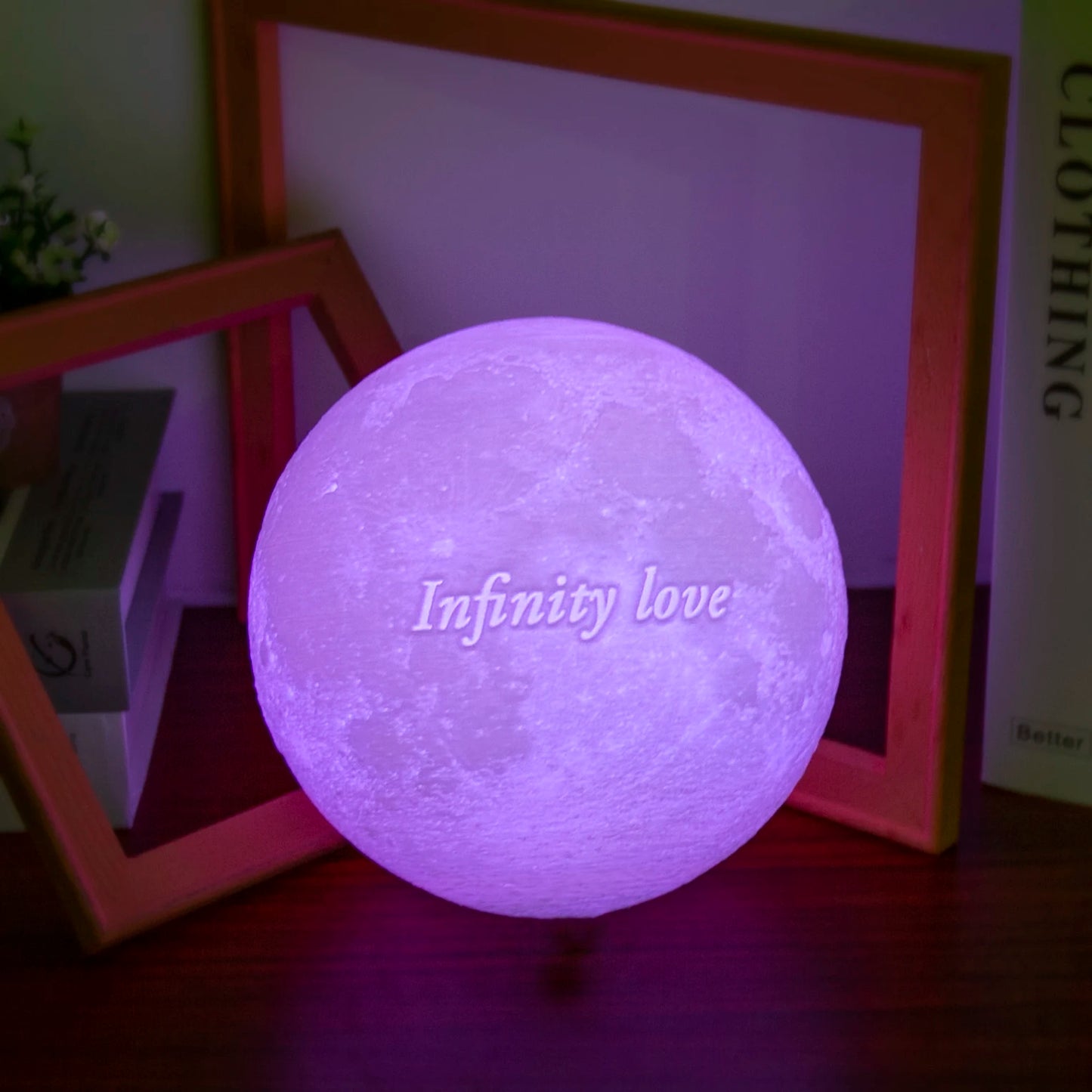Personalized 3D Moon Lamp