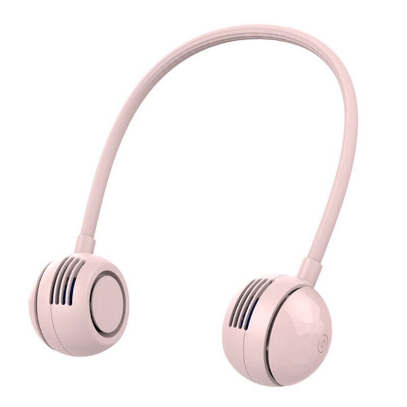 hands-free cooling neck fan usb charge