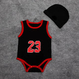 Newborn Baby Romper & Hat Set