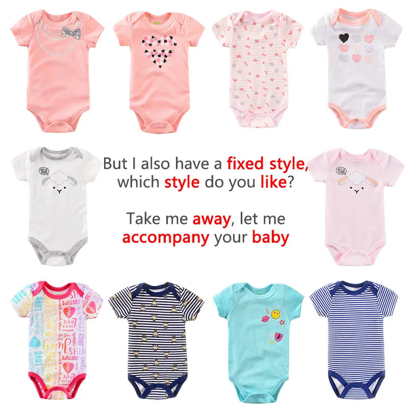 1-2 Pieces Baby Bodysuit