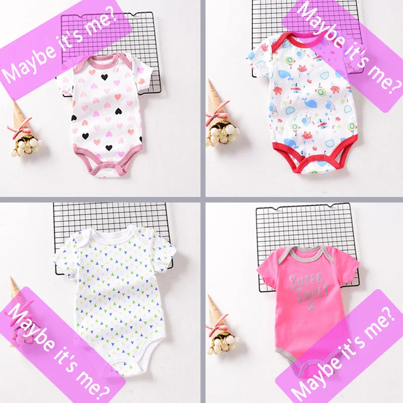 1-2 Pieces Baby Bodysuit
