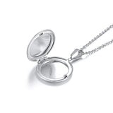 Vnox Custom Heart Locket Necklace