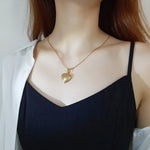 Custom engraved locket pendant for women
