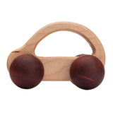 Wooden Cartoon Van Baby Toy