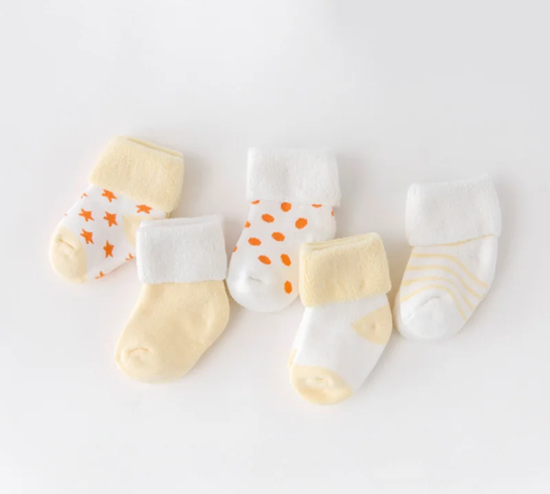 5 Pairs Baby Winter Socks