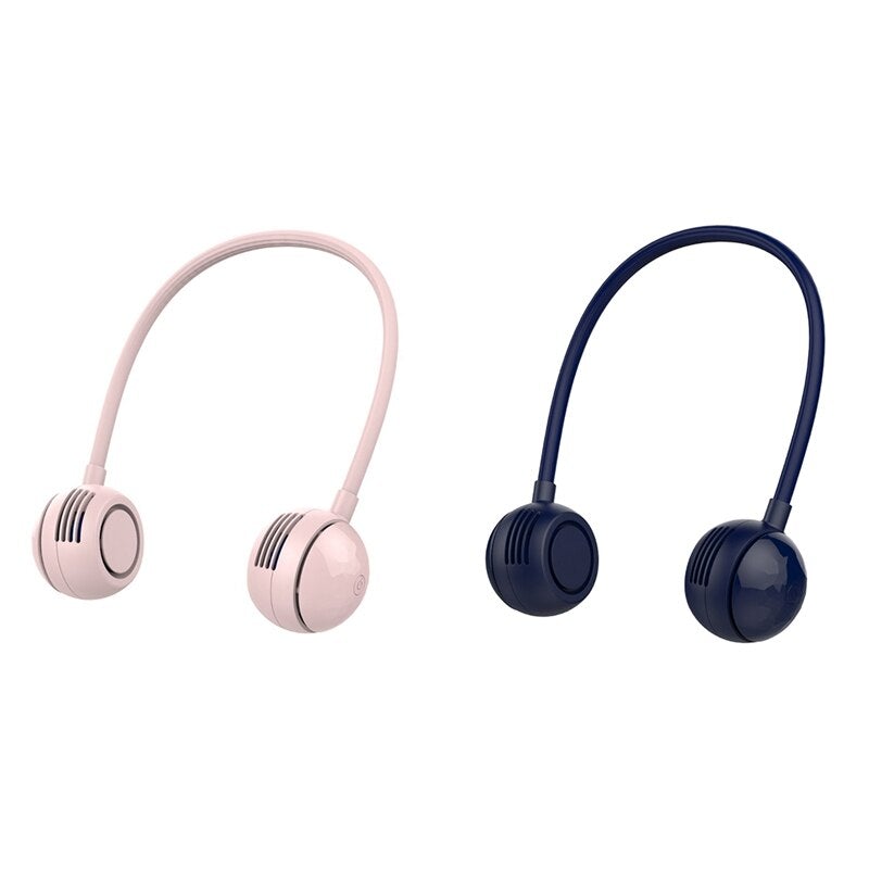 3-Speed USB Rechargeable Neck Fan