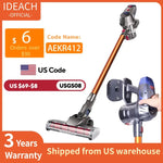 Cordless portable vacuum with strong suction