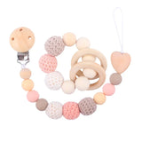 Crochet Baby Pacifier Clip