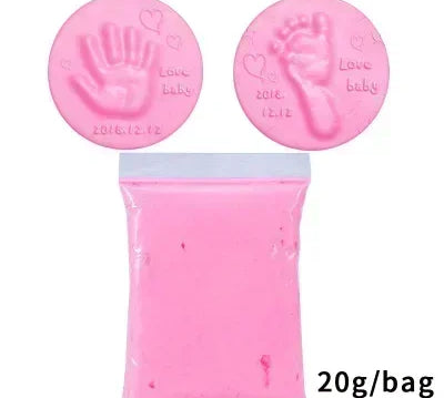3D Baby Footprint Clay Kit