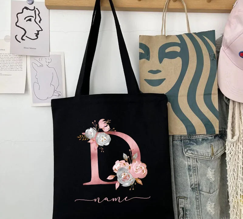 Personalized Canvas Tote Bag