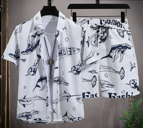 Men vacay Beach shorts Set