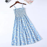 Summer Chiffon Camisole Sleeveless Dress 2025