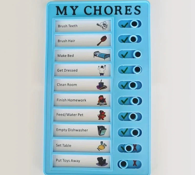 Self-Discipline Checklist Planner