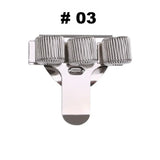 Metal Spring Pen Holder