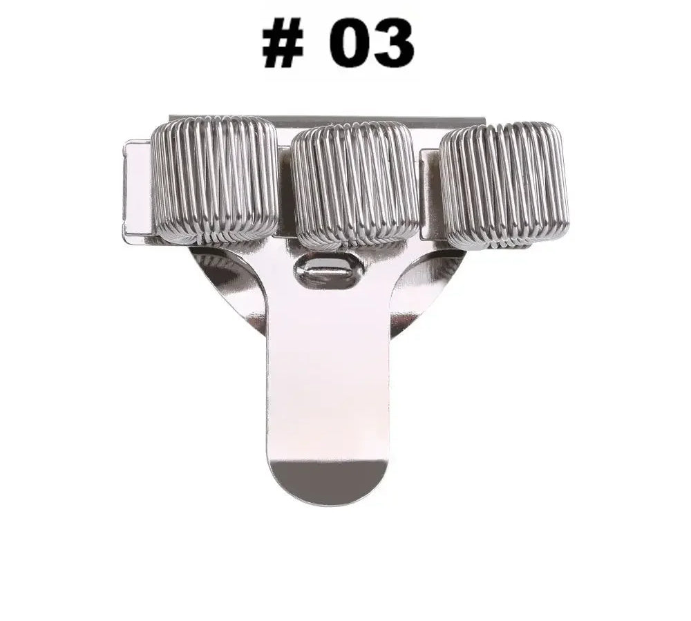 Metal Spring Pen Holder