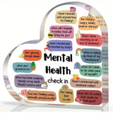 Mental Health Affirmation Acrylic Sign